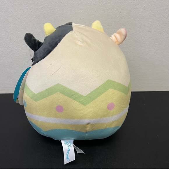 Connor The Cow in Easter Egg Squishmallow 8” - Picture 6 of 6